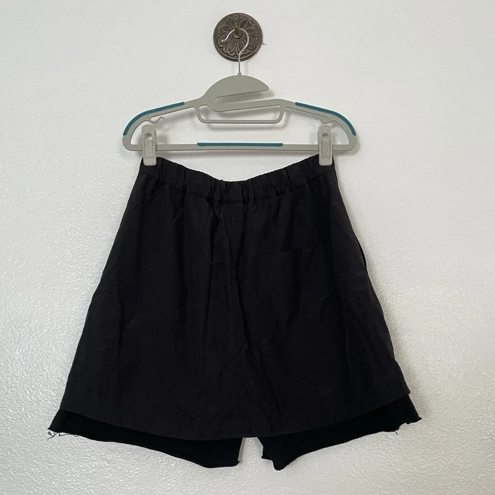 CLHU‎ Clothes For Humans Black Skort Draw String